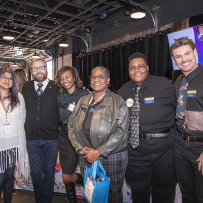 Cleveland: Andrew Snyder, Gulnar Feerasta, Erin Washinton, Phyllis Harris, Jehlani White, and Ty Stimpert
