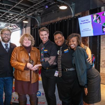 Cleveland: Andrew Snyder, Sonia Alemagno, Ty Stimpert, Jehlani White, and Erin Washington