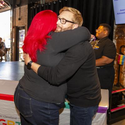 people hugging